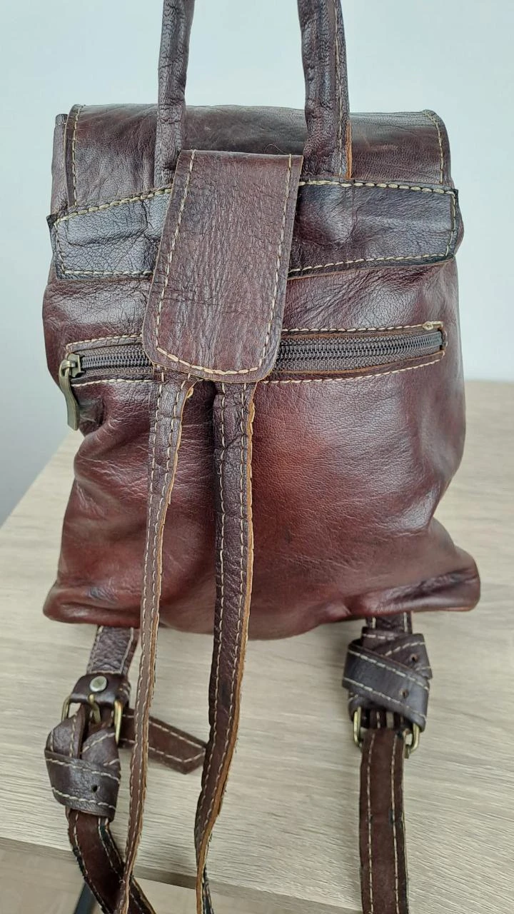 Flap Backpack Multipockets / Vintage Boheme / Brown / Unisex / 164 – photo 9